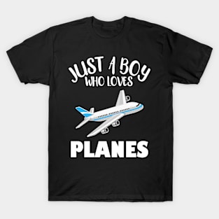 Funny Airplane Designs For Boys Men T-Shirt